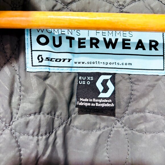 SCOTT Blue Pink Winter Ski Jacket Warm Insulated Coat | X-Small * - Picture 13 of 13